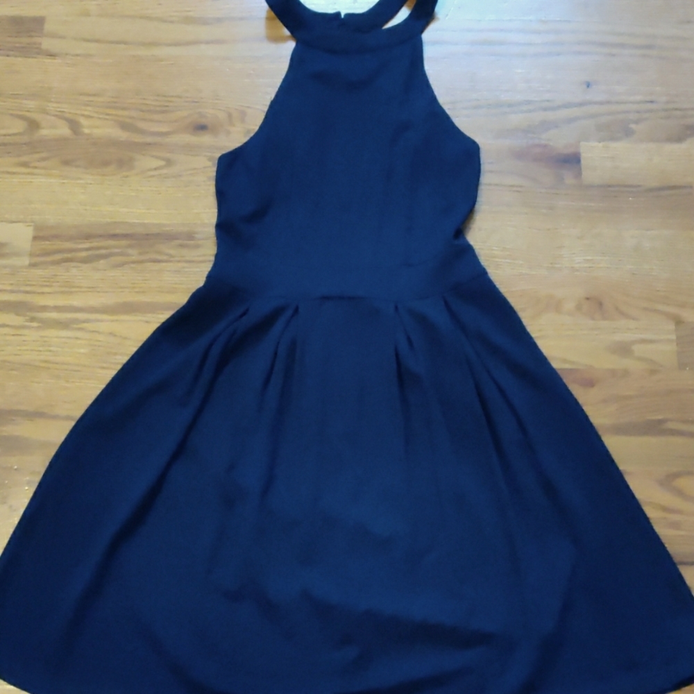 Bery Navy halter style dress